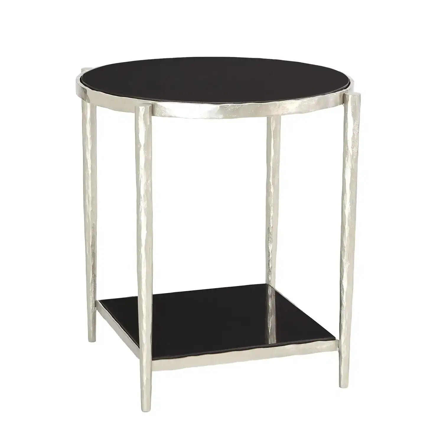 GLOBAL VIEWS CIRCLE/SQUARE SIDE TABLE - Side