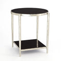 GLOBAL VIEWS CIRCLE/SQUARE SIDE TABLE - Side
