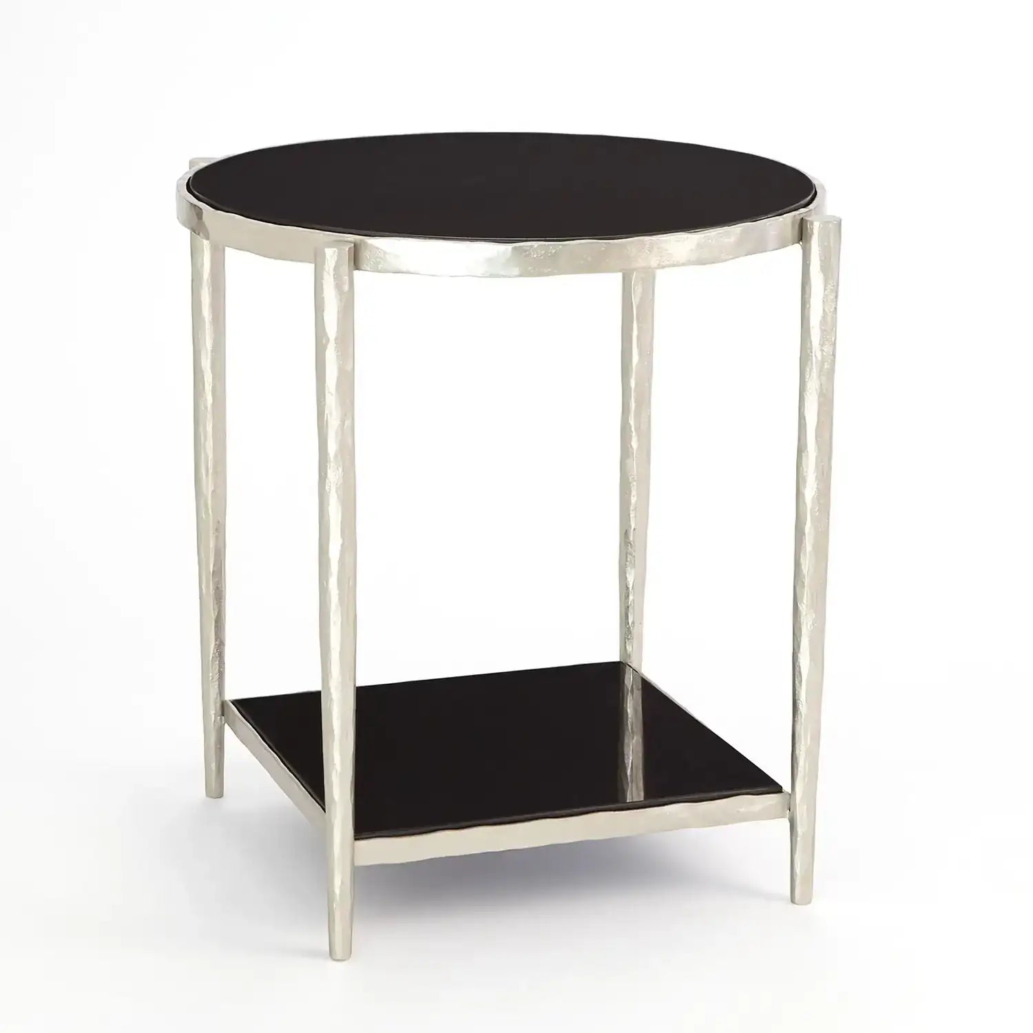 GLOBAL VIEWS CIRCLE/SQUARE SIDE TABLE - Side