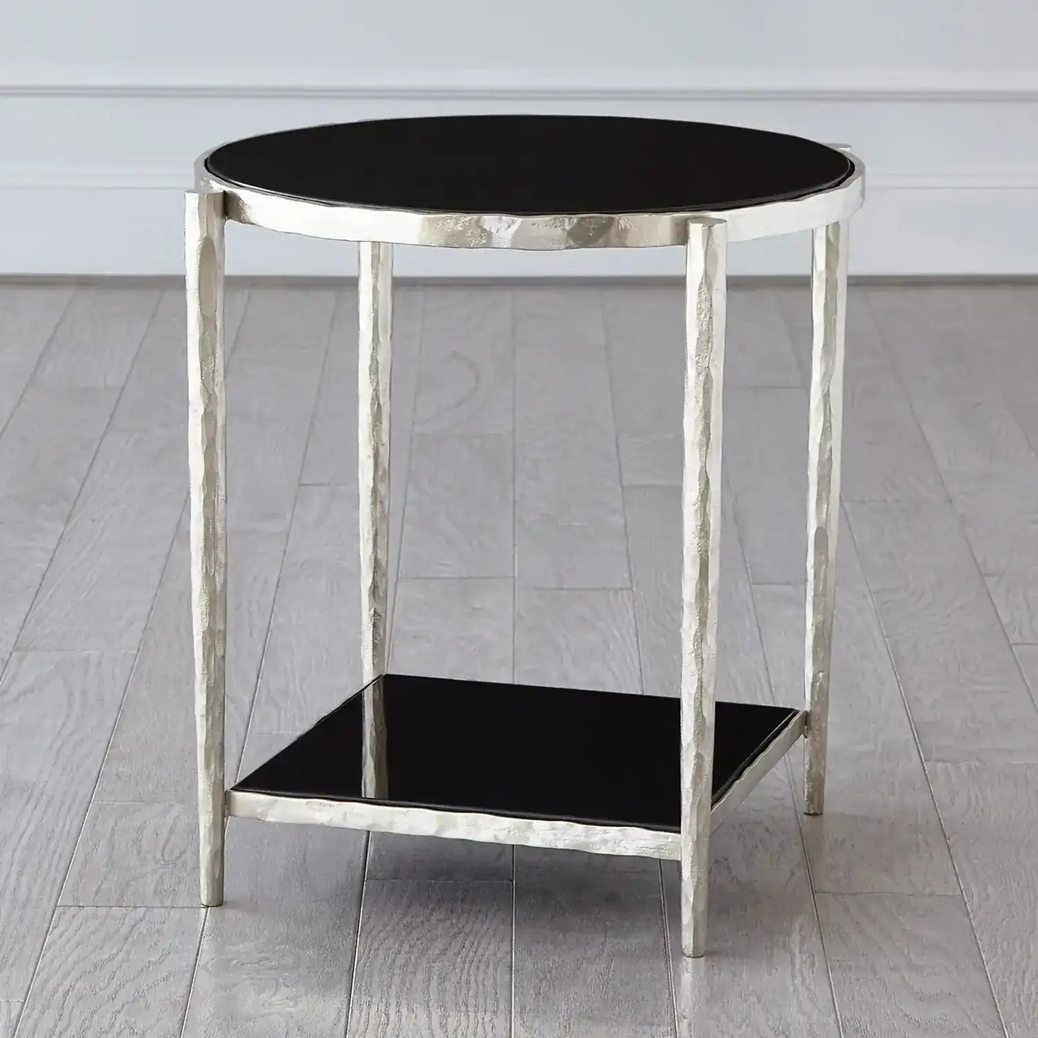 GLOBAL VIEWS CIRCLE/SQUARE SIDE TABLE - Side