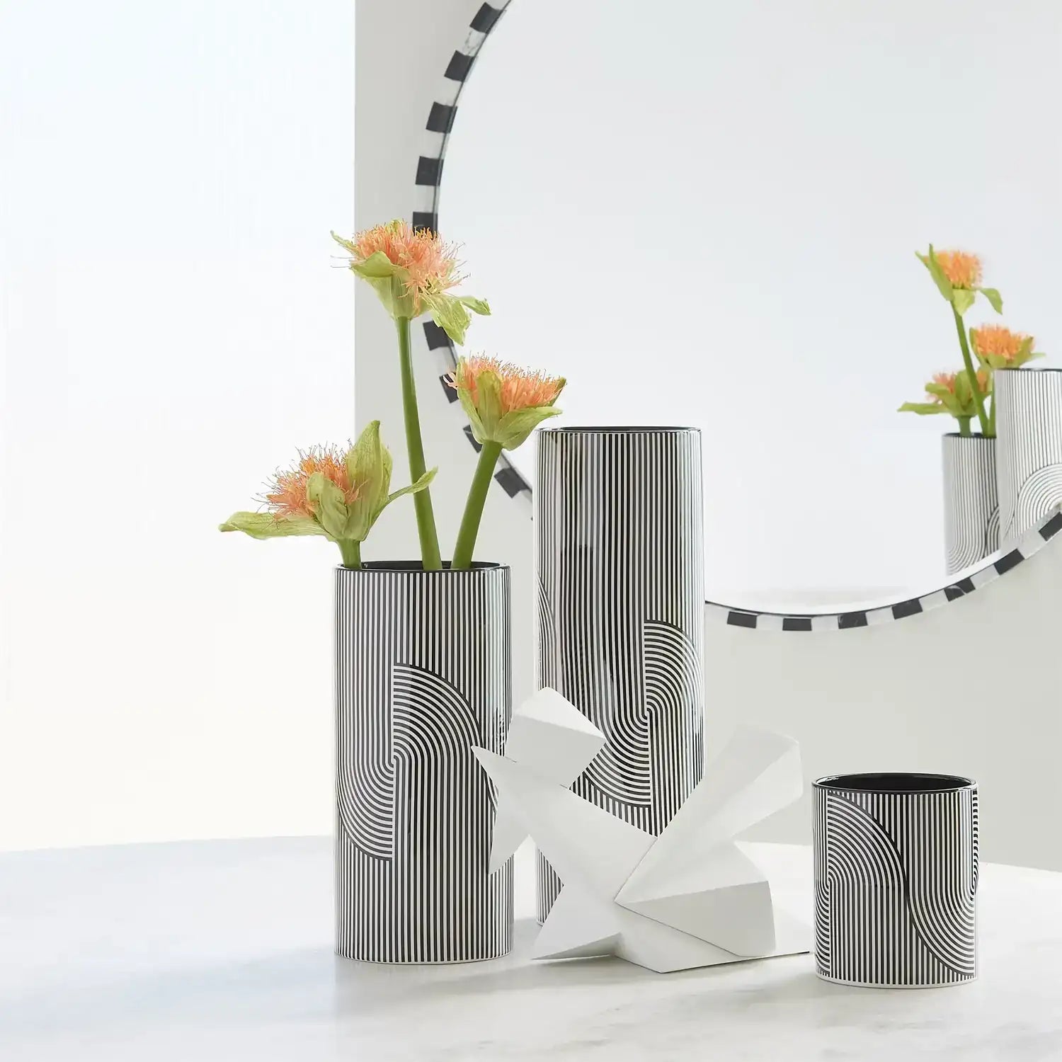GLOBAL VIEWS ANGULAR OUTCROP SCULPTURE - Decorative Accents