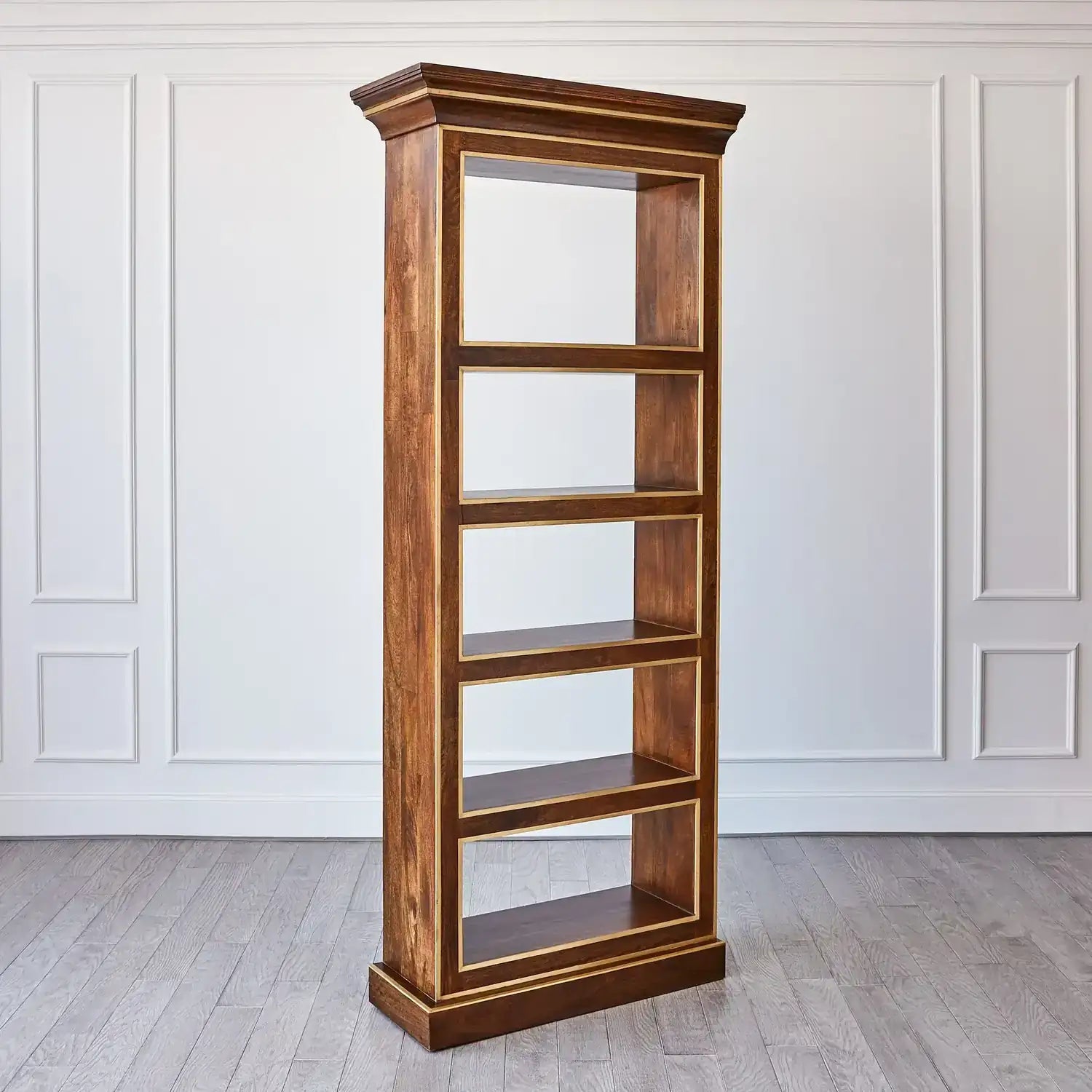GLOBAL VIEWS LEFT LIBRARY BOOKCASE - Cabinets & Bar
