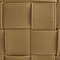 GLOBAL VIEWS SOFT WOVEN LEATHER BASKET - Decorative Accents