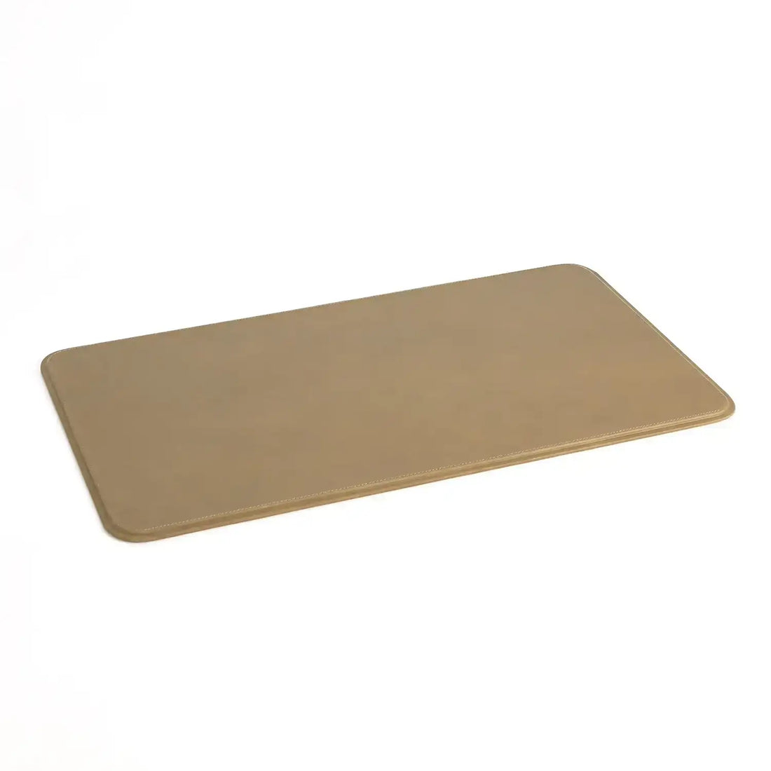 GLOBAL VIEWS RADIUS EDGE LEATHER DESK BLOTTER - Decorative Accents