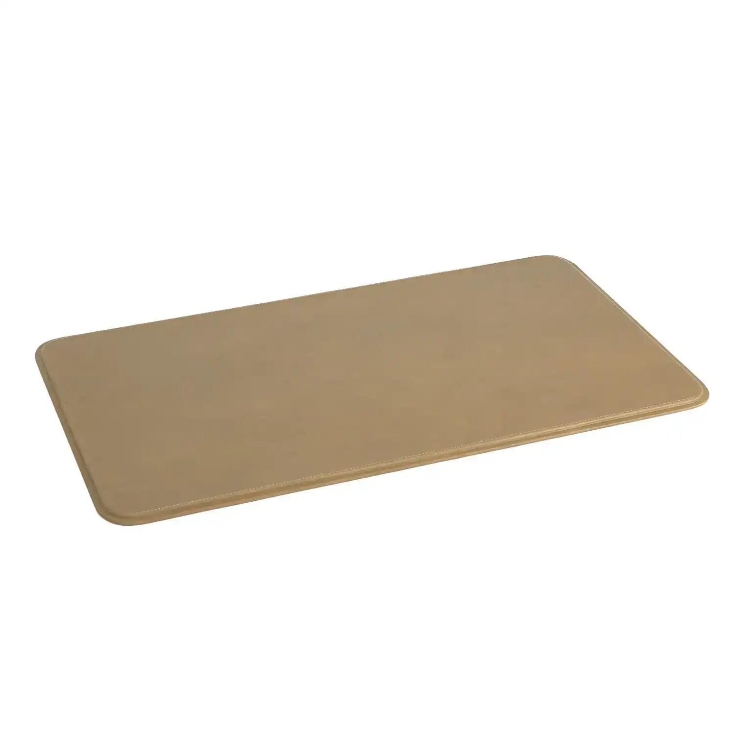 GLOBAL VIEWS RADIUS EDGE LEATHER DESK BLOTTER - Decorative Accents