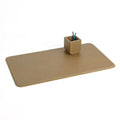 GLOBAL VIEWS RADIUS EDGE LEATHER PENCIL CUP - Decorative Accents