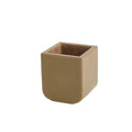 GLOBAL VIEWS RADIUS EDGE LEATHER PENCIL CUP - Decorative Accents