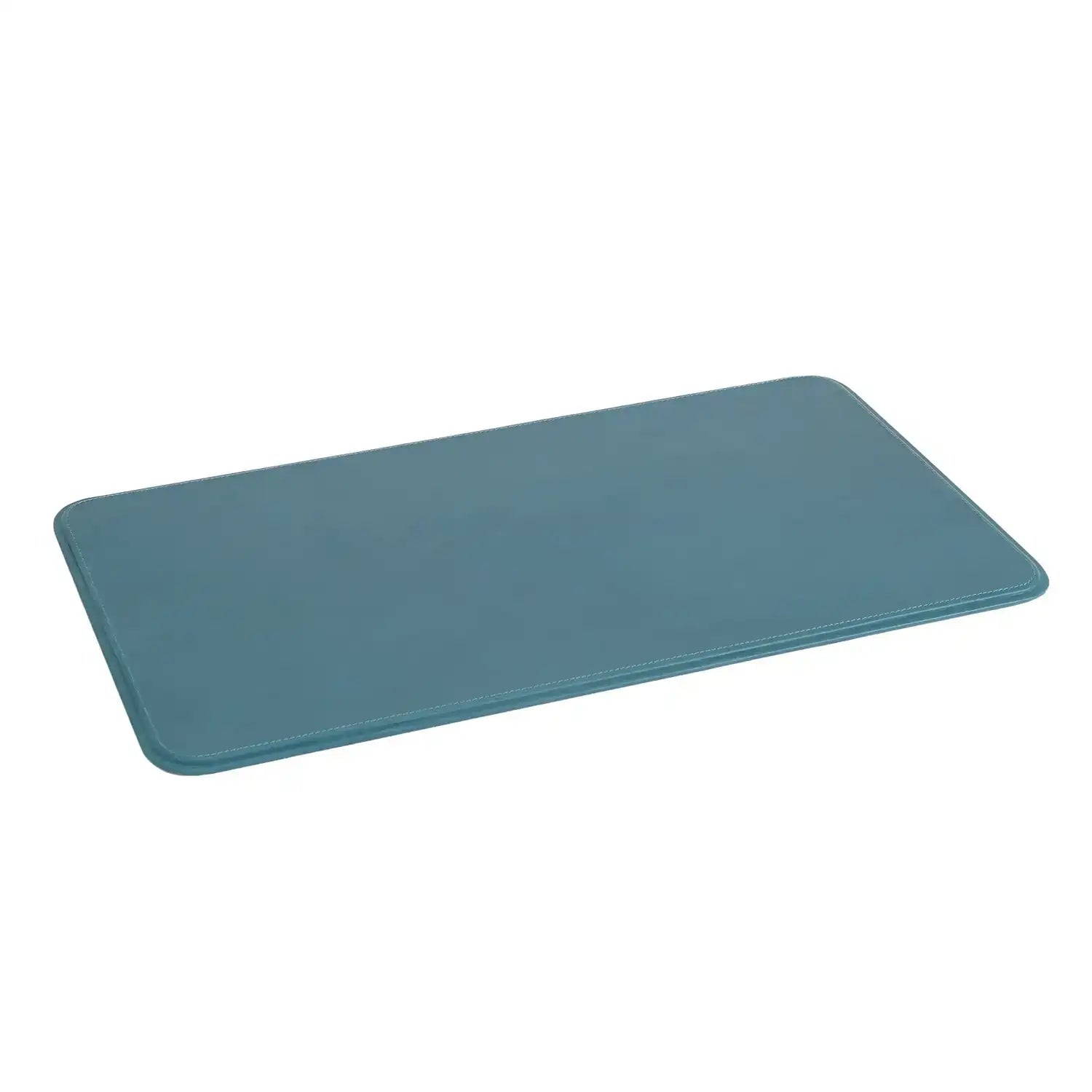 GLOBAL VIEWS RADIUS EDGE LEATHER DESK BLOTTER - Decorative Accents