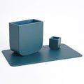 GLOBAL VIEWS RADIUS EDGE LEATHER DESK BLOTTER - Decorative Accents