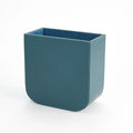 GLOBAL VIEWS RADIUS EDGE LEATHER WASTEBASKET - Decorative Accents