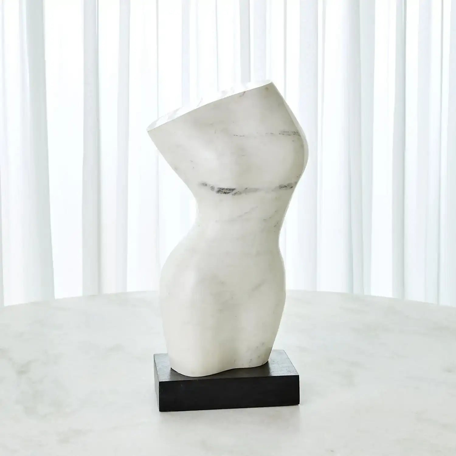 GLOBAL VIEWS MARBLE TORSO - Decorative Accents