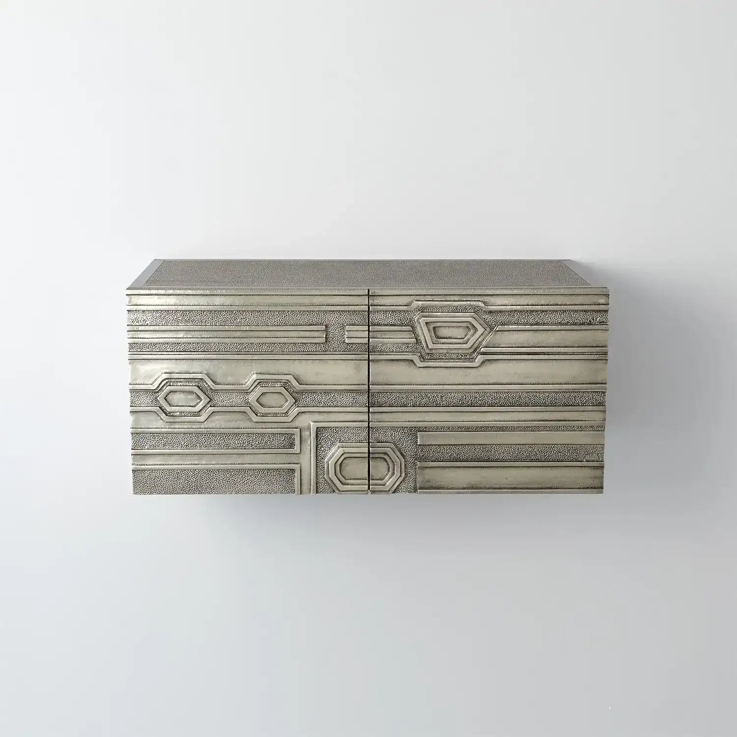 GLOBAL VIEWS ABSTRACT BLOCK CABINET - Cabinets & Bar