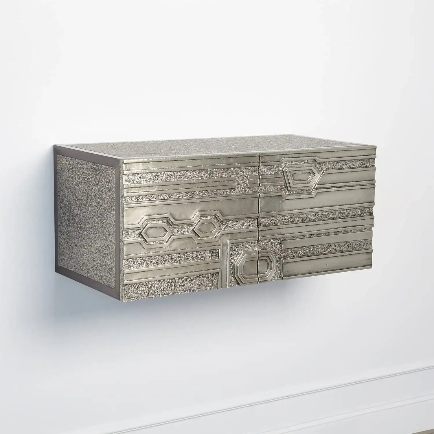 GLOBAL VIEWS ABSTRACT BLOCK CABINET - Cabinets & Bar