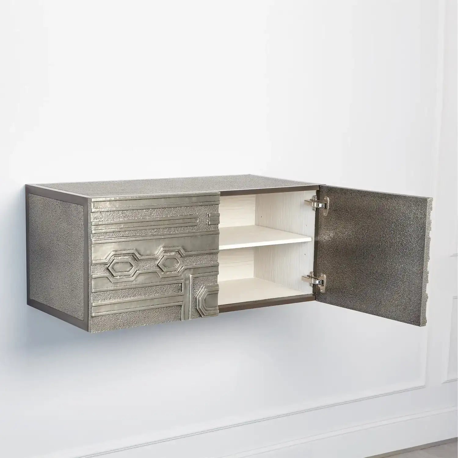 GLOBAL VIEWS ABSTRACT BLOCK CABINET - Cabinets & Bar