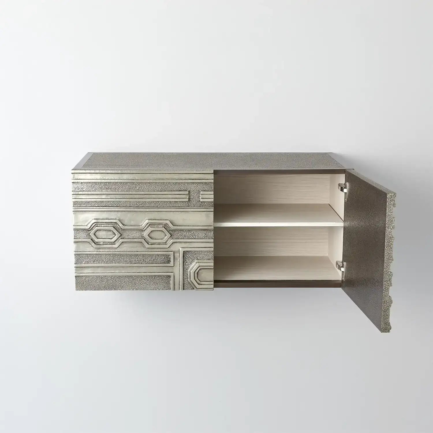 GLOBAL VIEWS ABSTRACT BLOCK CABINET - Cabinets & Bar