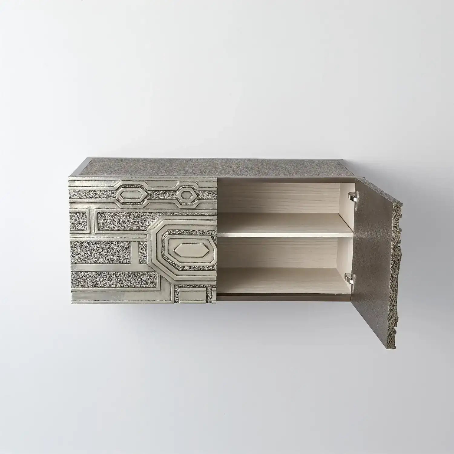 GLOBAL VIEWS ABSTRACT BLOCK CABINET - Cabinets & Bar