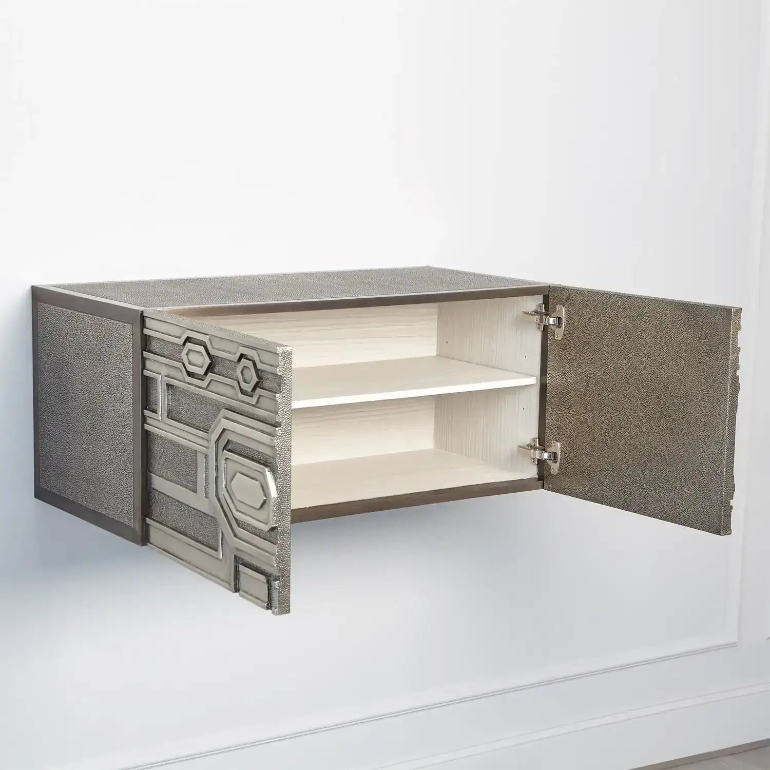 GLOBAL VIEWS ABSTRACT BLOCK CABINET - Cabinets & Bar