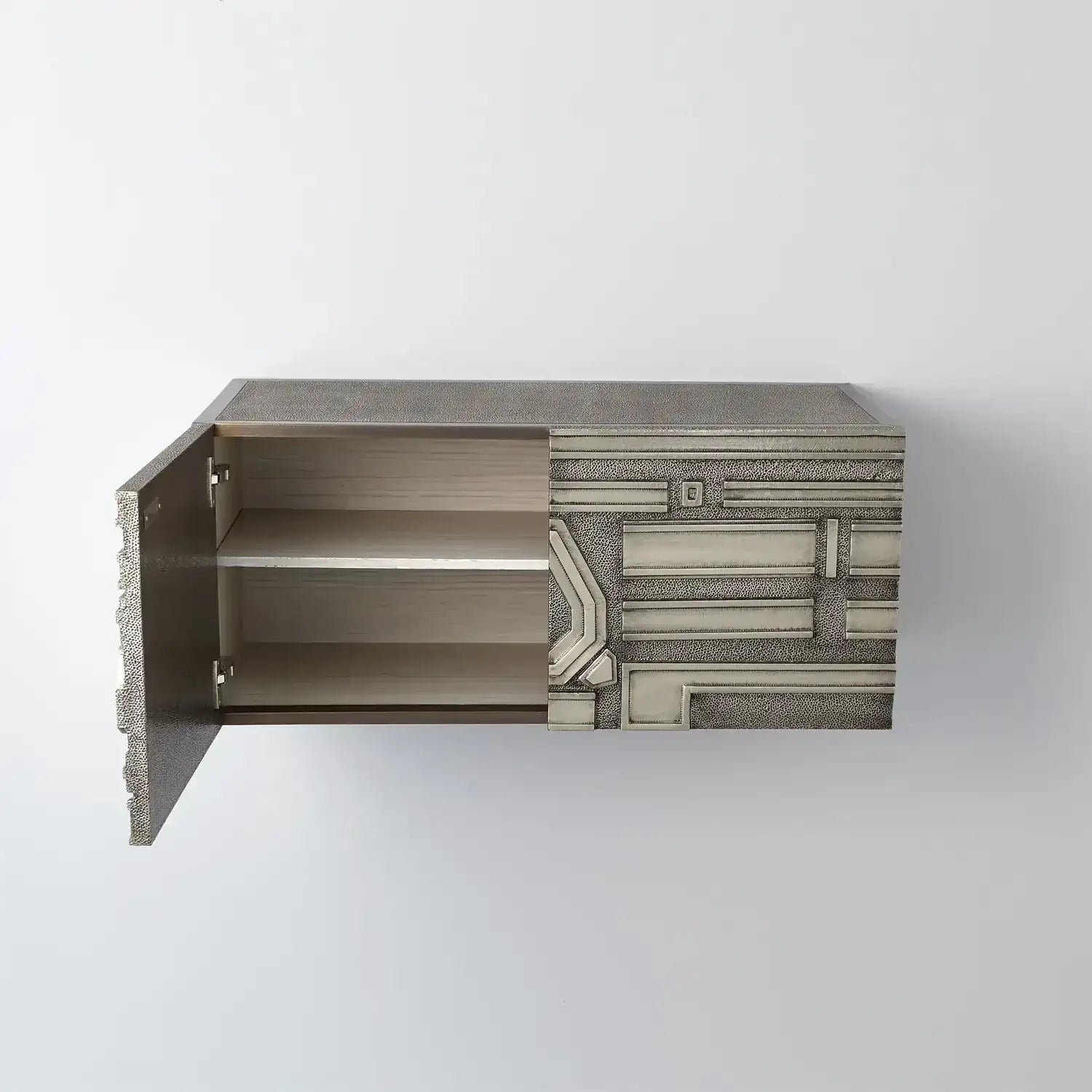 GLOBAL VIEWS ABSTRACT BLOCK CABINET - Cabinets & Bar