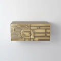 GLOBAL VIEWS ABSTRACT BLOCK CABINET - Cabinets & Bar