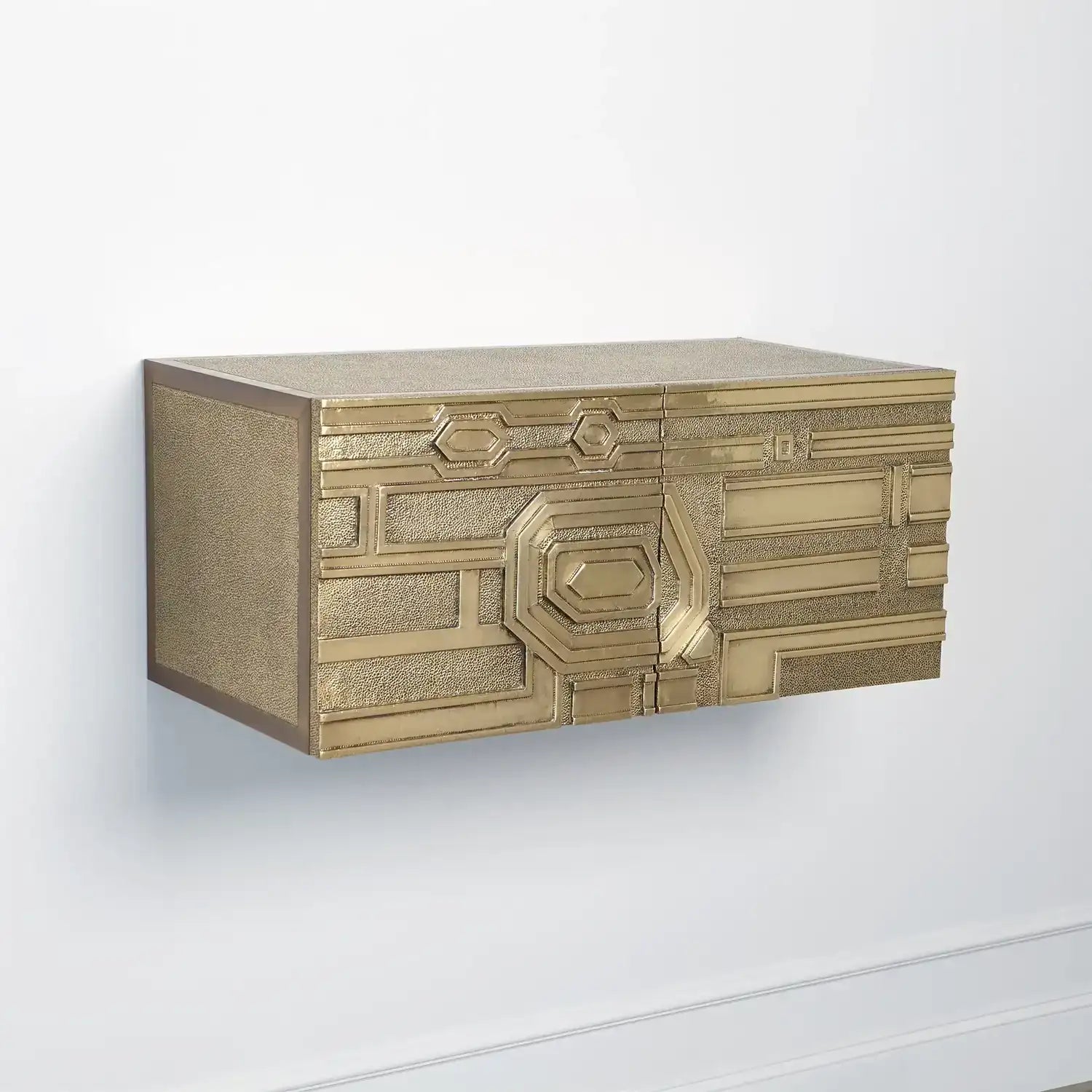 GLOBAL VIEWS ABSTRACT BLOCK CABINET - Cabinets & Bar