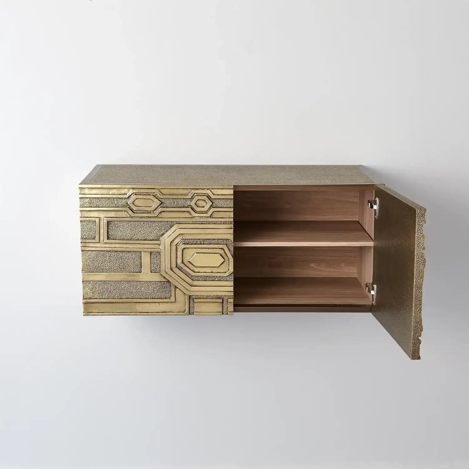 GLOBAL VIEWS ABSTRACT BLOCK CABINET - Cabinets & Bar