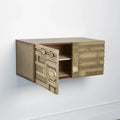 GLOBAL VIEWS ABSTRACT BLOCK CABINET - Cabinets & Bar