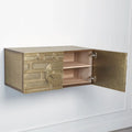 GLOBAL VIEWS ABSTRACT BLOCK CABINET - Cabinets & Bar