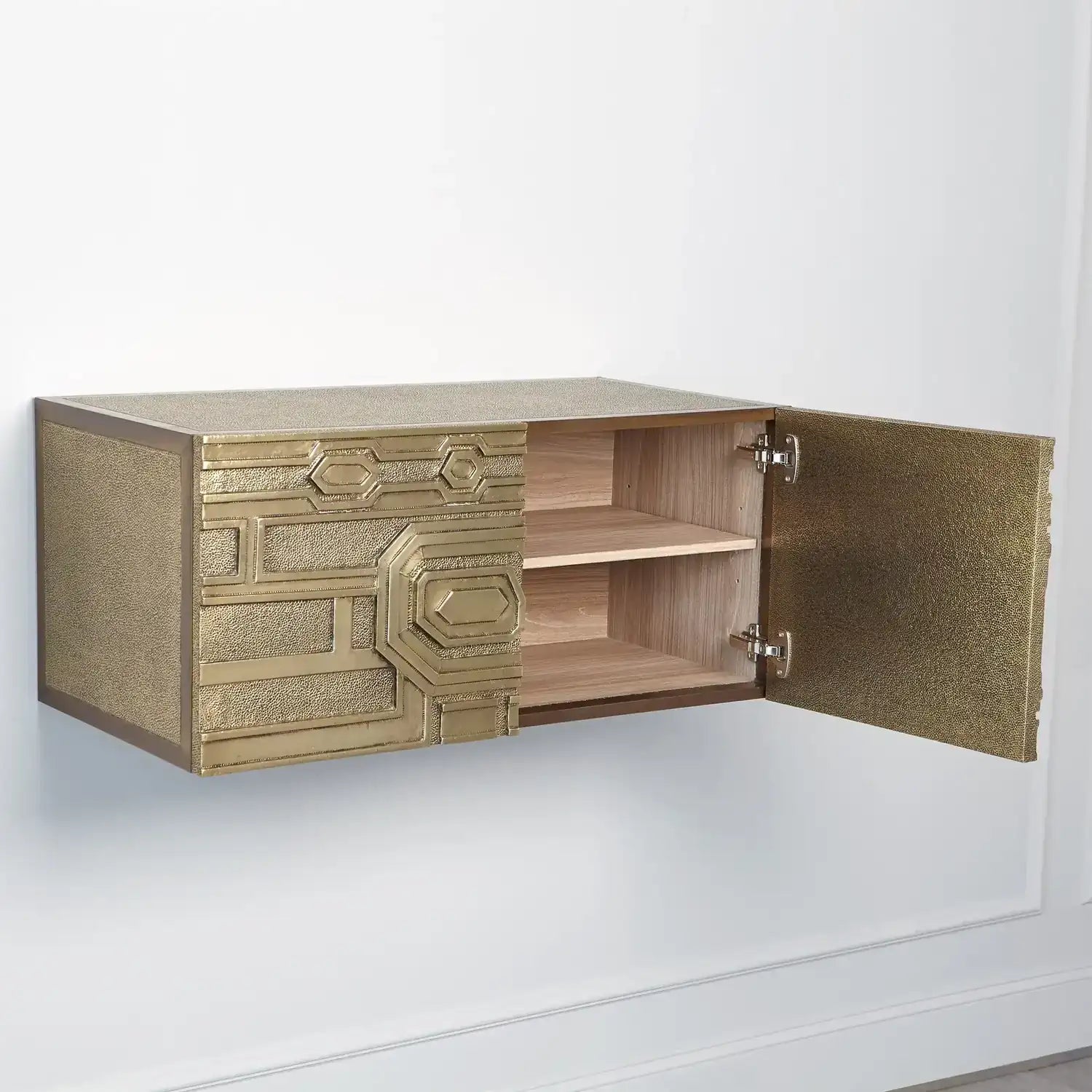 GLOBAL VIEWS ABSTRACT BLOCK CABINET - Cabinets & Bar