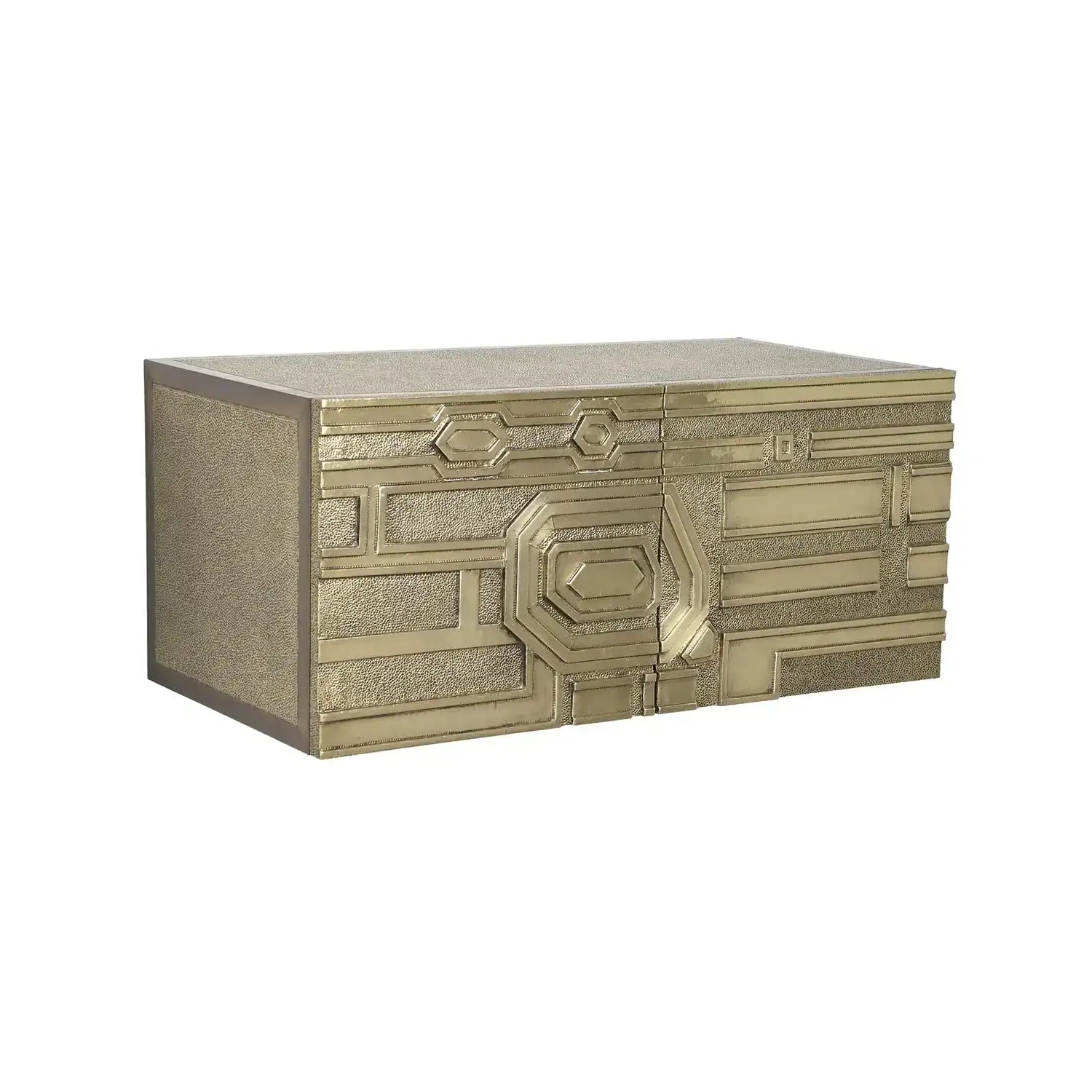 GLOBAL VIEWS ABSTRACT BLOCK CABINET - Cabinets & Bar