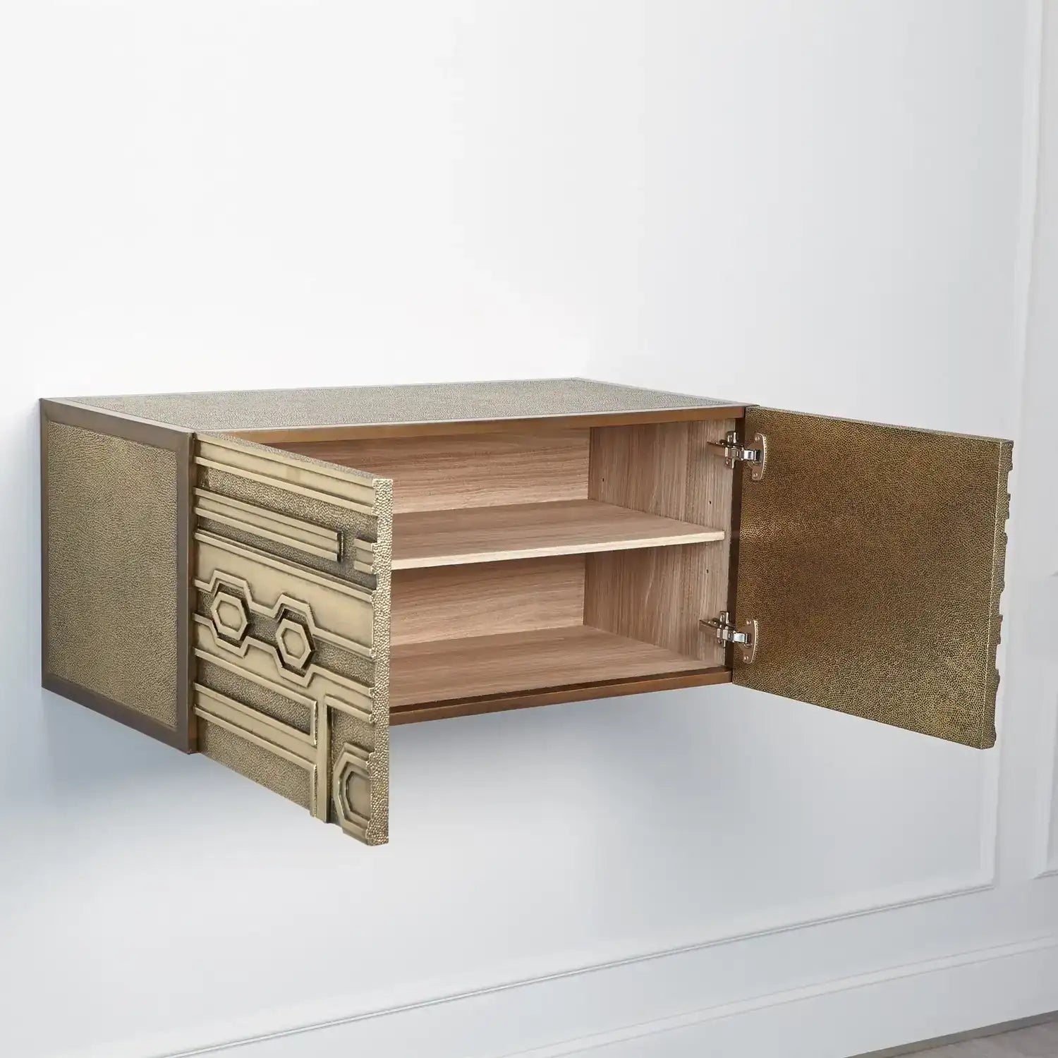 GLOBAL VIEWS ABSTRACT BLOCK CABINET - Cabinets & Bar
