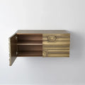 GLOBAL VIEWS ABSTRACT BLOCK CABINET - Cabinets & Bar