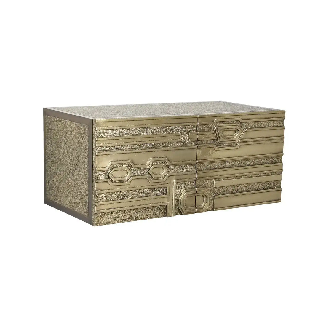 GLOBAL VIEWS ABSTRACT BLOCK CABINET - Cabinets & Bar