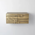 GLOBAL VIEWS ABSTRACT BLOCK CABINET - Cabinets & Bar