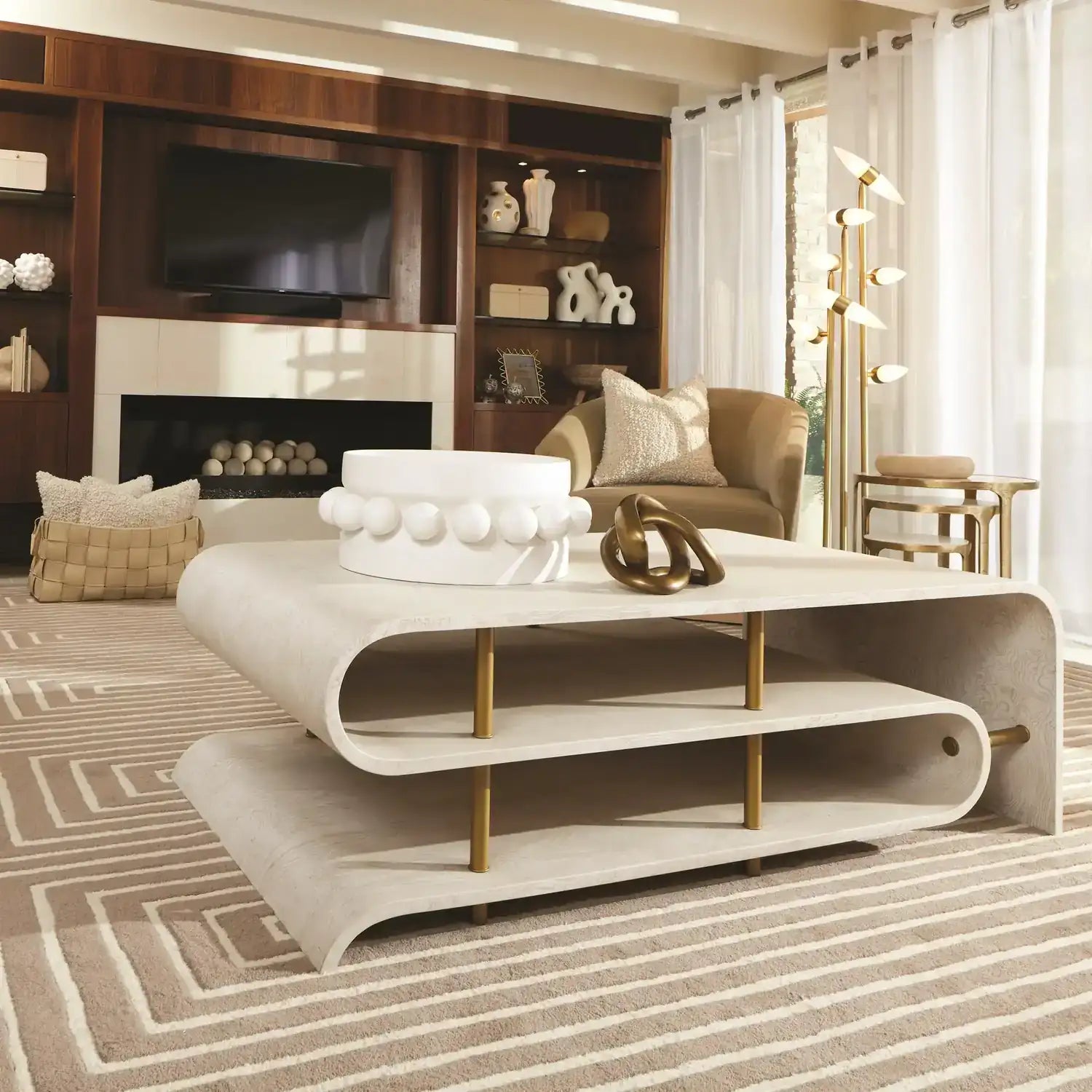 GLOBAL VIEWS LATITUDES HIGH CONTRAST RUG - Rugs