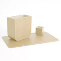 GLOBAL VIEWS RADIUS EDGE LEATHER PENCIL CUP - Decorative Accents