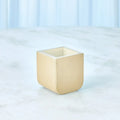 GLOBAL VIEWS RADIUS EDGE LEATHER PENCIL CUP - Decorative Accents