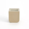 GLOBAL VIEWS RADIUS EDGE LEATHER PENCIL CUP - Decorative Accents