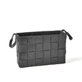 GLOBAL VIEWS SOFT WOVEN LEATHER BASKET - Decorative Accents
