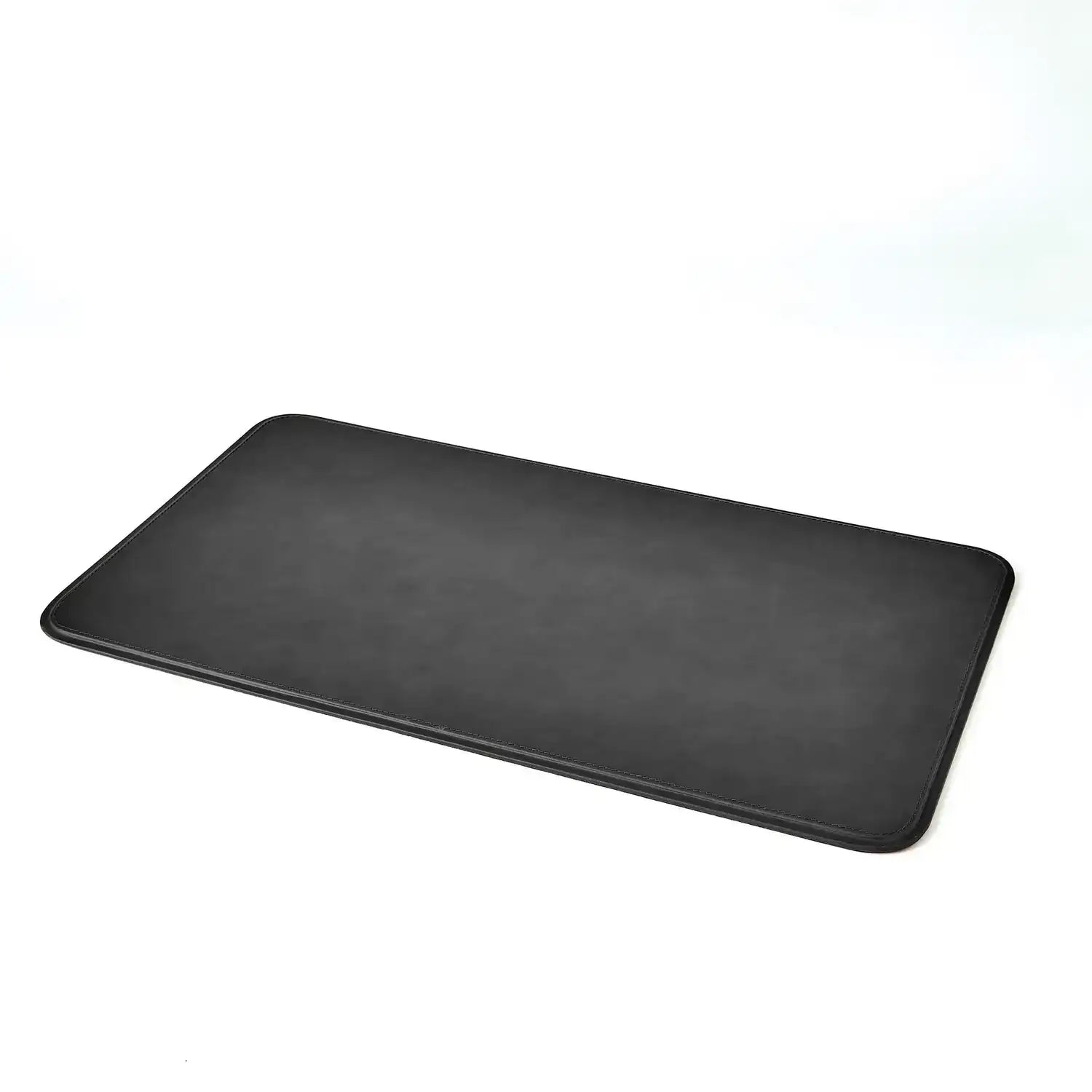 GLOBAL VIEWS RADIUS EDGE LEATHER DESK BLOTTER - Decorative Accents