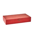 GLOBAL VIEWS MARBLED LEATHER D RING BOX - Decorative Accents