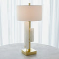 GLOBAL VIEWS, POSH BLOCK TABLE LAMP, TABLE LAMPS