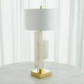 GLOBAL VIEWS, POSH BLOCK TABLE LAMP, TABLE LAMPS