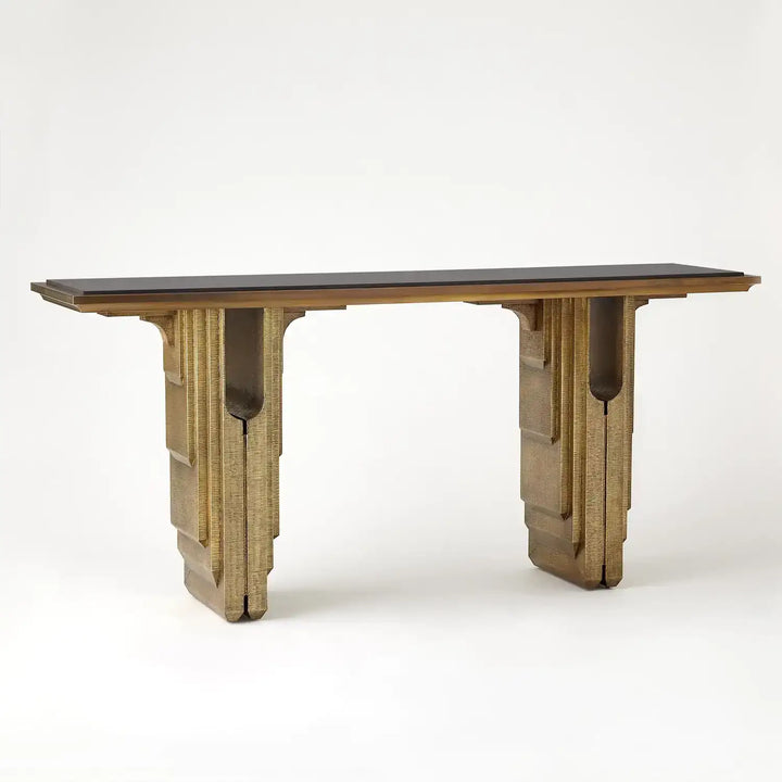 GLOBAL VIEWS LAYERED DECO CONSOLE - Consoles