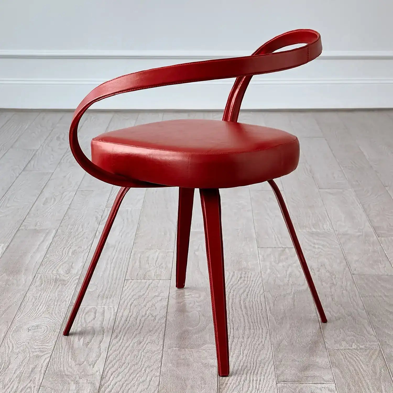 GLOBAL VIEWS ALL LEATHER CHAIR - Benches, Ottoman, Stools