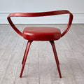 GLOBAL VIEWS ALL LEATHER CHAIR - Benches, Ottoman, Stools