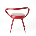 GLOBAL VIEWS ALL LEATHER CHAIR - Benches, Ottoman, Stools