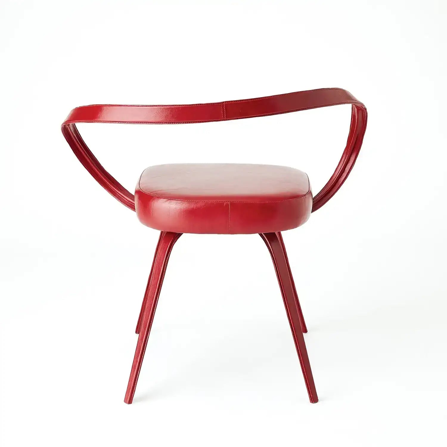 GLOBAL VIEWS ALL LEATHER CHAIR - Benches, Ottoman, Stools
