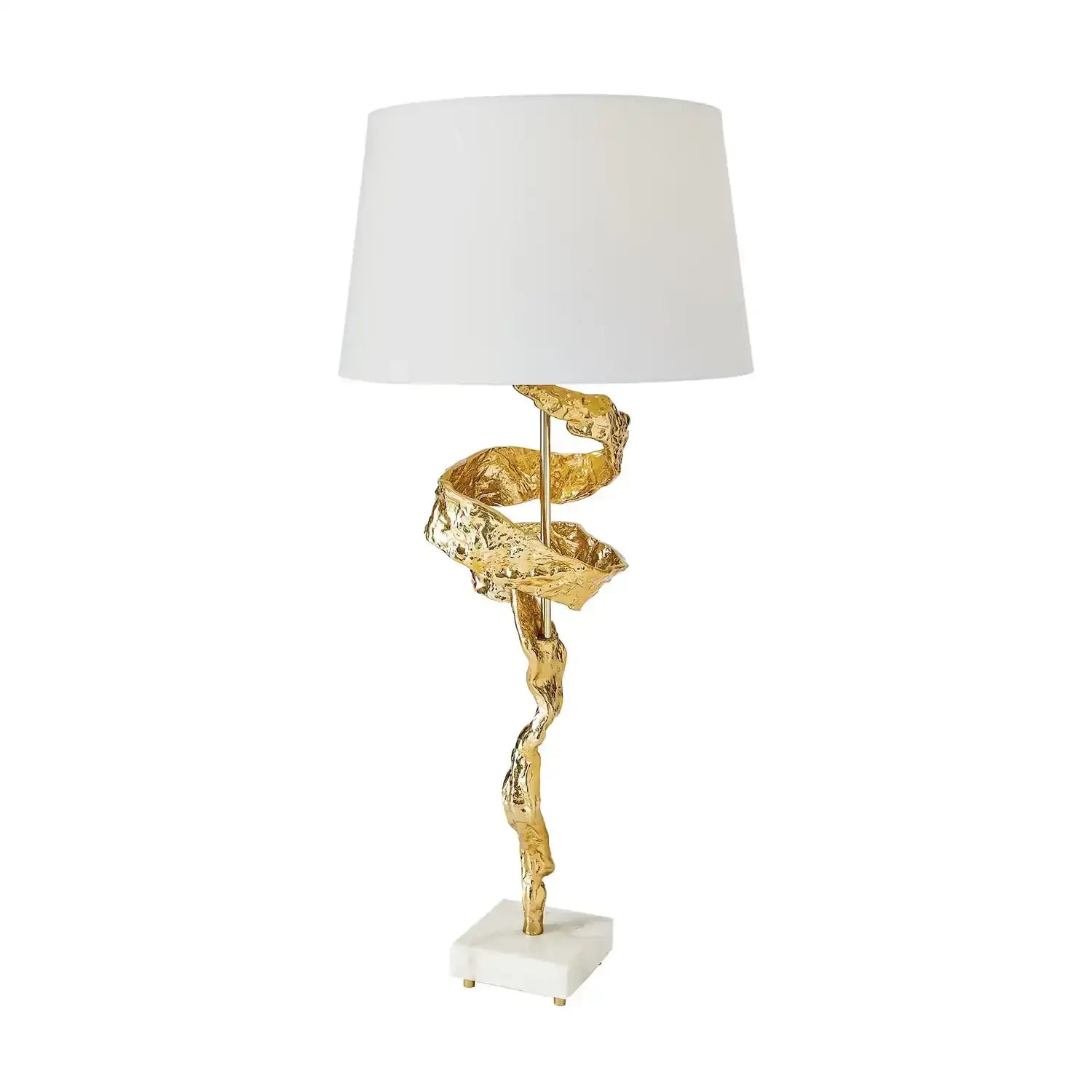 GLOBAL VIEWS, TWIST LAMP, TABLE LAMPS