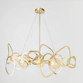 GLOBAL VIEWS, AURA CHANDELIER, CHANDELIER LIGHT