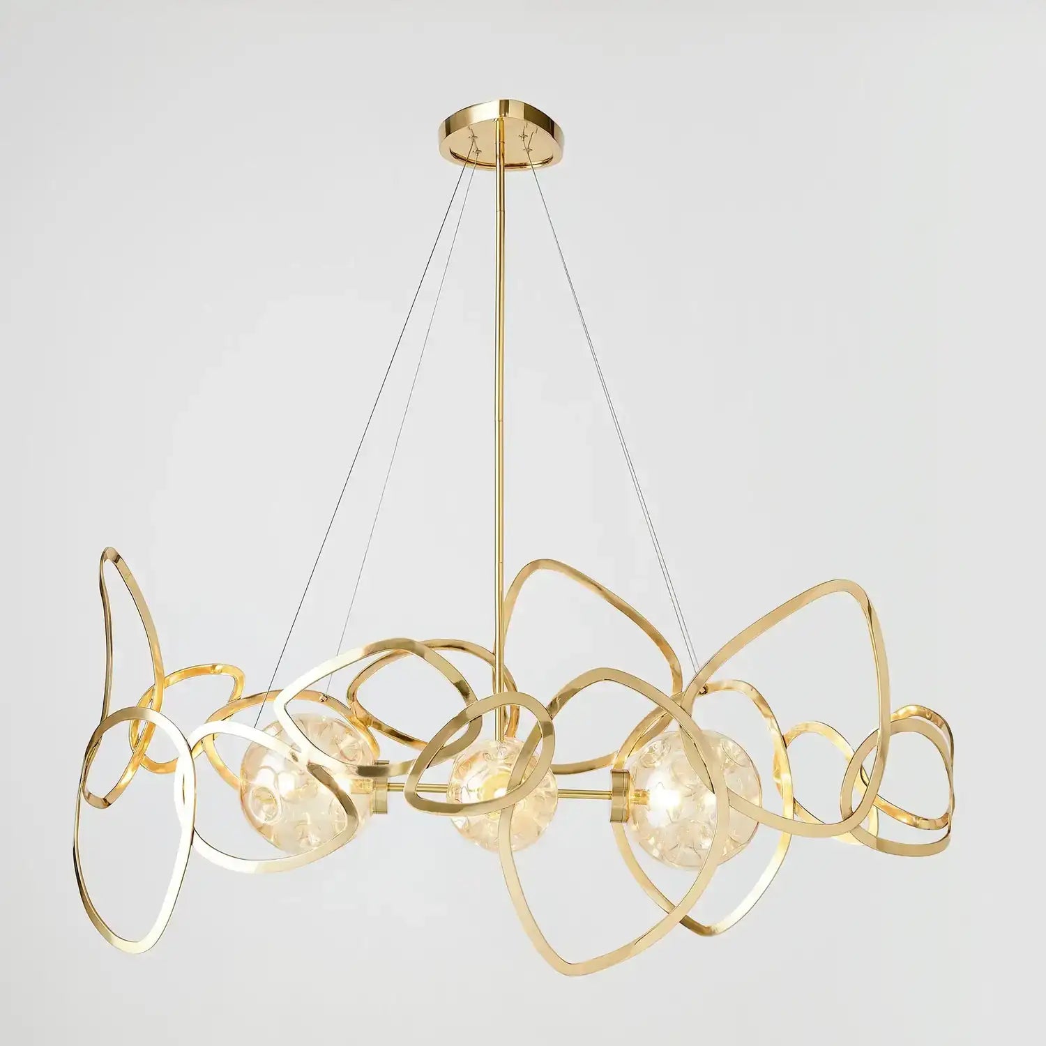 GLOBAL VIEWS, AURA CHANDELIER, CHANDELIER LIGHT